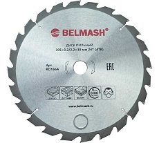 Диск пильный 305x3.2/2.2x30 мм, 24T Белмаш RD166A