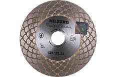 Диск алмазный отрезной Master Ceramic (125х22.23 мм) Hilberg HM522