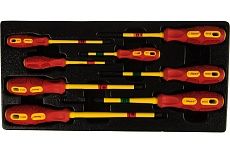 Ложемент отвертки для электрика 8шт Hans TT-41