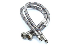 Подводка для смесителя Pro Legend 50 см., нержавеющая сталь 12мм М-10, 2шт. PL7732