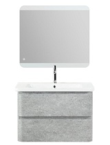 Тумба с раковиной BelBagno Albano-Cer 80 см Cemento Verona Grigio