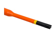 Отвертка IEK Arma2l 5 диэлектрическая slim pz/sl1x80 т3 A2L5-SC31-T3-ZS-10-080