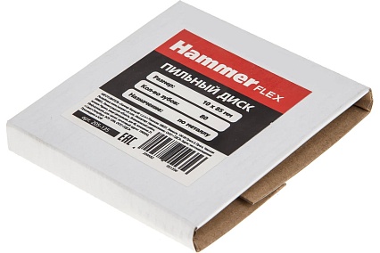 Диск пильный Flex 205-135 (10х85 мм; HSS; 80 зубьев) Hammer 549567