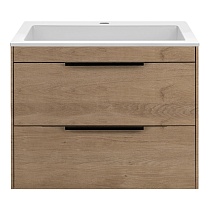 Тумба с раковиной Vincea Chiara 2D 60 см N.Oak