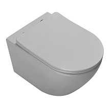 Подвесной унитаз Vincea Tornado Globo VT1-14TMG безободковый, серый матовый
