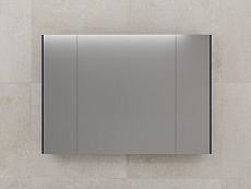 Зеркальный шкаф Style Line Лима 100x70 см графит ЛС-00002343