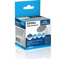 Коронка биметаллическая по металлу 55 мм Vertextools 2525-55