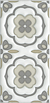 Декор Kerama Marazzi Клемансо орнамент 7.4х15 см, STG\A617\16000