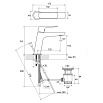 Смеситель для раковины Ravak Classic CL 011.00 X070081