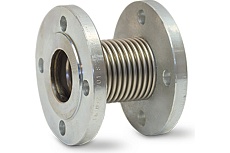 Компенсатор сильфонный осевой FAF 5112 Ду80 Ру16 без защитной вставки, фланцевый D140-01458