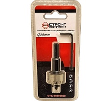 Стальная коронка по металлу HSS 25 мм Strong CTK-06300025