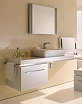 Мебель для ванной Keramag Silk 140 см белый глянец