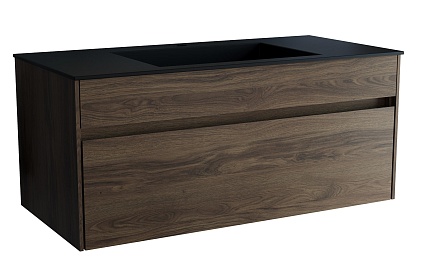 Тумба с раковиной Vincea Chiara 100 см 1 ящик, C.Oak