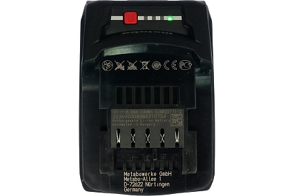 Набор Basic-Set (2 аккумулятора LiHD 8.0 Ач/18В+зарядное устройство ASC Ultra+Metaloc) Metabo  685131000