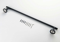 Полотенцедержатель Aquatek Оберон AQ4214MB черный матовый
