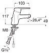 Смеситель для раковины Roca Victoria 5A3125C00