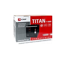 Напольный стабилизатор напряжения EKF TITAN F-10000 PROxima stab-f-10000