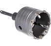 Коронка с державкой по бетону Зубр 73 мм, SDS-Plus 29211-73