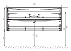 Мебель для ванной Vincea Mia 120 см R.Wood