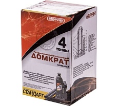 Гидравлический бутылочный домкрат Skyway STANDART 4т, h 158-308 мм S01804022