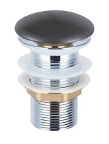 Донный клапан Vincea DBS0-216MA с керамической крышкой без перелива, антрацит матовый