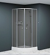 Душевая кабина RGW Andaman AN-208 90x90 см тонированное, профиль хром сатин