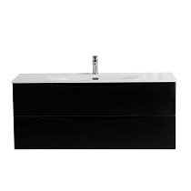 Мебель для ванной BelBagno Marino-Cer-N 120 см Nero Lucido