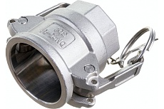 Камлок тип D (розетка; внутренняя резьба BSP; 25 мм-1&quot;; нержавеющая сталь) TITAN LOCK TL100DSS