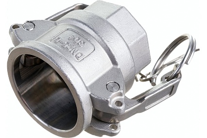 Камлок тип D (розетка; внутренняя резьба BSP; 25 мм-1"; нержавеющая сталь) TITAN LOCK TL100DSS