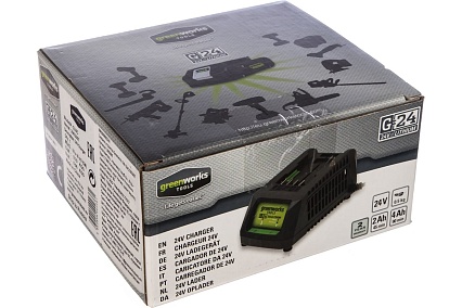Зарядное устройство (2 А*ч/ 4 А*ч; 24 В) G24C GreenWorks 2903607