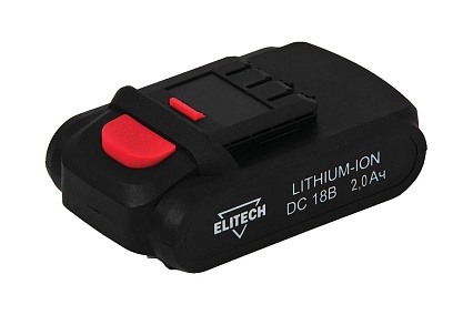 Аккумулятор (18 В; 2 А*ч; Li-Ion) Elitech 1820.067600