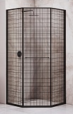 Душевой уголок RGW Stilvol SV-82B L 90x90 черная вуаль, черный 33328299-244L