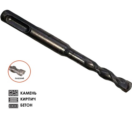 Плоский бур Anycons SDS PLUS 4x110 44110