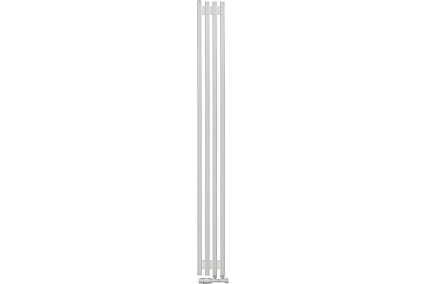 Вертикальный радиатор c нижним подключением, ARBIOLA Compact V 1800-63-04 VR, RAL 9016 матовый белый 254608