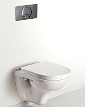 Подвесной унитаз Villeroy&Boch O.Novo 5688HR01 безободковый, с микролифтом