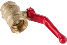 Латунный шаровой кран для воды Valfex OPTIMA 3/4&quot; ВР/ВР ручка-рычаг 11Б27фт1М VF.214.L0R1.034.Bir