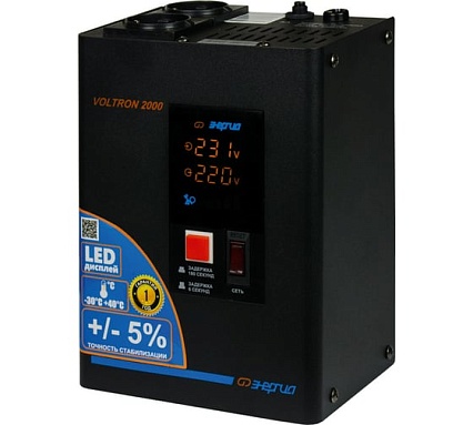 Стабилизатор Энергия VOLTRON 5% - 2 000 E0101-0156