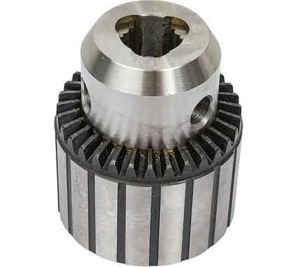 Патрон сверлильный Bohre трехкулачковый с ключом 3-16 мм конус B16 КБ000312