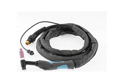Горелка TIG WP 26 FX (8 м, M16x1.5+2 pin, воздушное охлаждение, AC160А/DC250A, 0.5-3.2 мм) Энаргит WP26FX-8-M16-2P