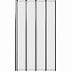 Шторка для ванны Grossman GR-107 80x140 прозрачное, хром