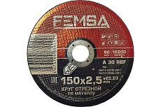 Диск отрезной по металлу 150x2.5x22 мм FEMSA 1401001009
