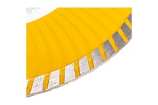 Диск алмазный отрезной Турбо волна (230x22.2x2.4x10 мм) Kranz KR-90-0135
