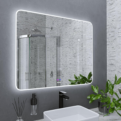 Зеркало Grossman Elegance-норма 100x80 см с подсветкой и подогревом
