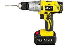 Аккумуляторная дрель-шуруповерт ПКБ Арма ДШУА-С18В3,0-1-2 АРТ. А515-3002