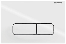 Кнопка смыва Charus Elegia FP.320.11.01 белый глянец