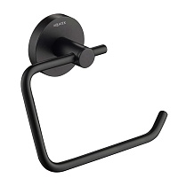 Держатель туалетной бумаги Aquatek Европа AQ4118MB черный матовый