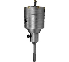 Коронка в сборе по бетону (65 мм; М22) Vertextools 222-0065