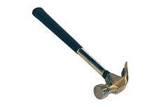 Молоток-гвоздодер Santool с обрезиненной ручкой 450 гр 030802