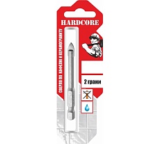 Сверло по керамограниту и керамической плитке (12 мм; 2 грани) Hardcore 150012