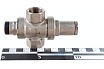 Поршневой редуктор давления СТМ ТЕРМО 1/2", 1-6 Бар CARRRF12